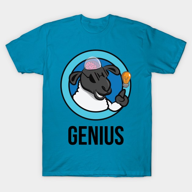 genius sheep T-Shirt by s4rt4